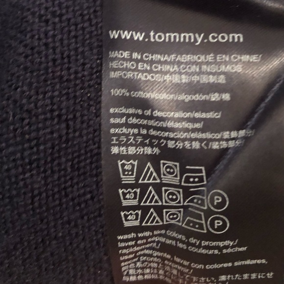 Tommy Hilfiger eclectic Grandpa Cotton size large Pullover - Picture 4 of 9